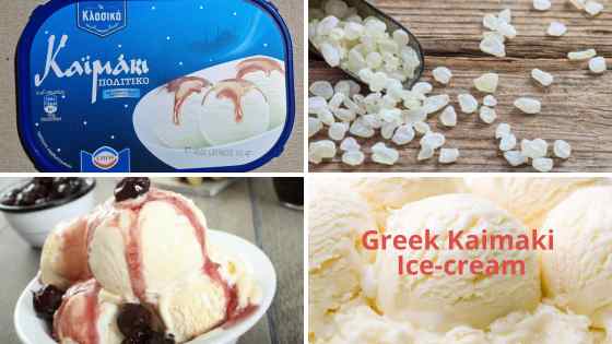 Greek Kaimaki icecream